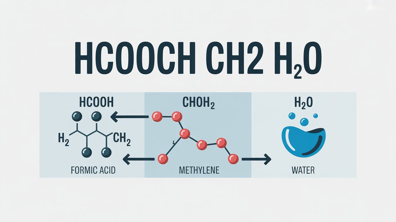 HCOOCH CH2 H2O