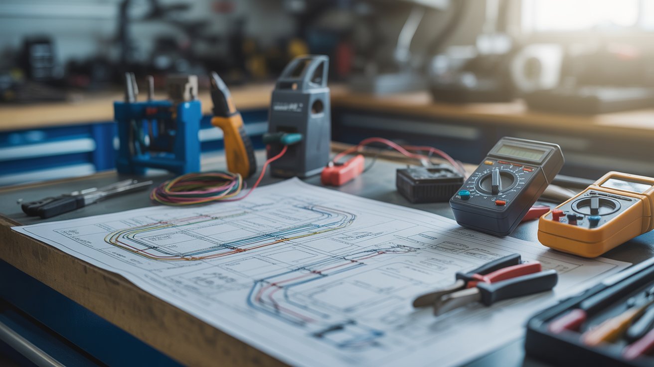 Components use for how to Read Automotive Wiring Schematics.