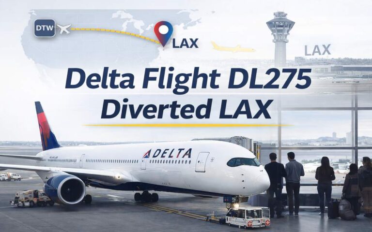 Delta Flight DL275 Diverted LAX