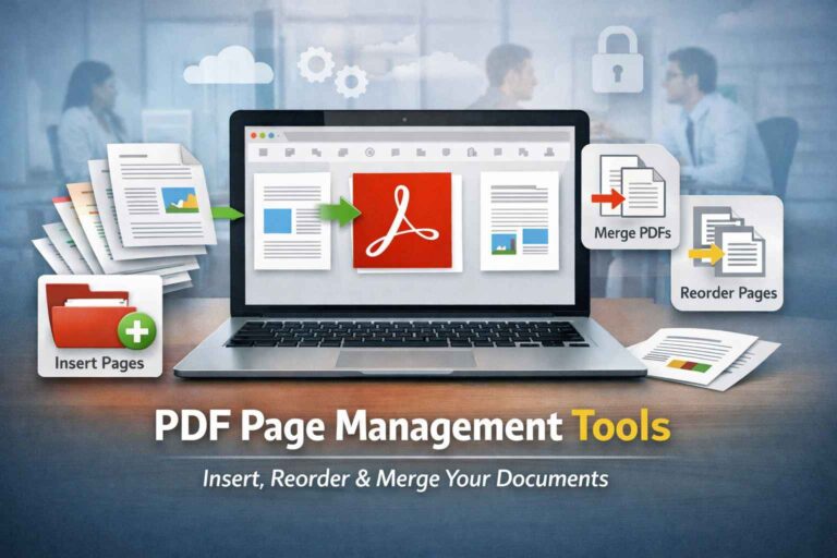 Best PDF Page Management Tools of 2026: Top Tools for To Insert Additional Pages Into Existing PDFs PDF Page Management Tools