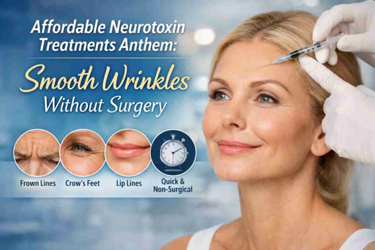 Neurotoxin Treatments Anthem | Smooth Wrinkles Without Surgery