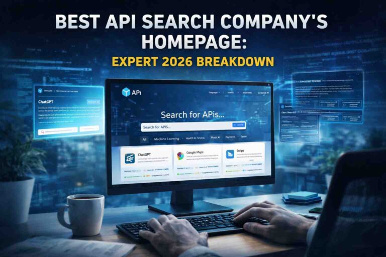 Best API Search Company’s Homepage: Expert 2026 Breakdown Best API Search Company's Homepage