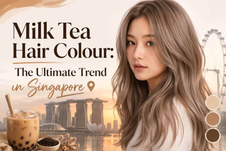 Milk Tea Hair Colour: The Ultimate Transformation Trend in Singapore Milk Tea Hair Colour