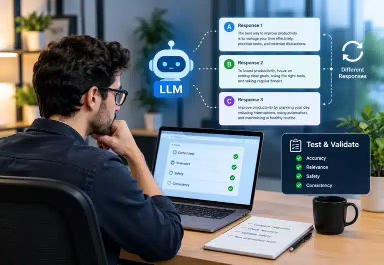 How to Test LLM-Based Applications When AI Responses Keep Changing LLM-Based Applications